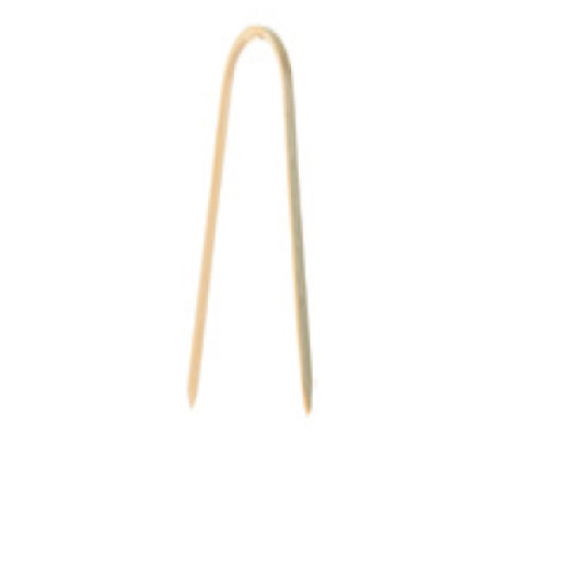Fermaporzione with double biodegradable 5 cm tips. in Bamboo - 5000 pcs. Fermaporzione with double biodegradable 5 cm tips. in Bamboo - 5000 pcs.