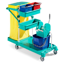 Carrello pulizie GREEN 20 RILSAN LT.15