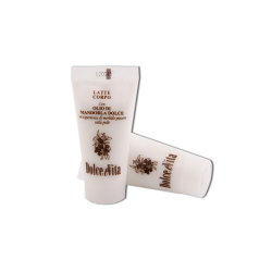 Body milk with sweet almond oil in Tubetto DOLCOS Line - DOLCE EVITA 35ml - 300 Pz.