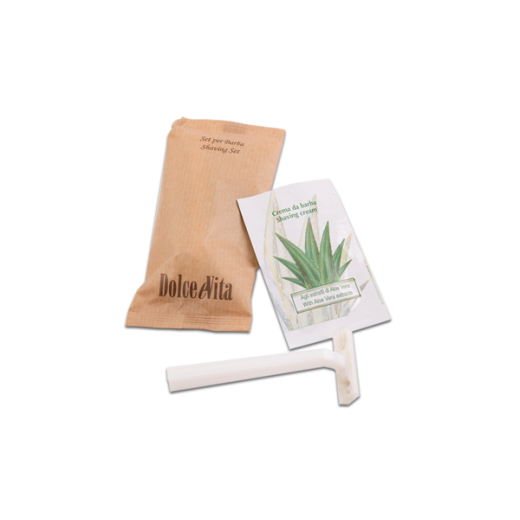 Set shaver and sachet beard cream Line DOLCOS - DOLCE EVITA - 500 Pz. Set shaver and sachet beard cream Line DOLCOS - DOLCE EVITA - 500 Pz.