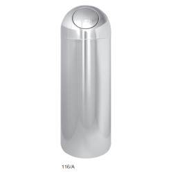 Stainless Steel Push Trash Bin