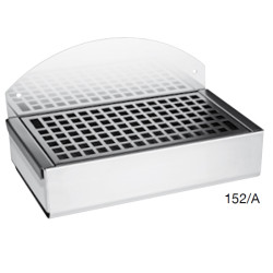 RECTANGULAR ASHTRAY AT WALL