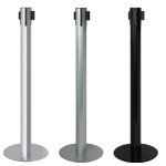 Crowd Control, Stanchion with Retractable Belt Crowd Control, Stanchion with Retractable Belt