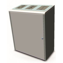 Gettacarte raccolta differenziata MALTA MEDIAL - 3 x 40L