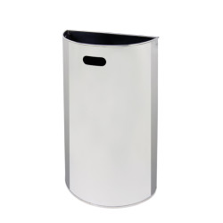 Gettacarte murale in acciaio inox MILUNA MEDIAL - 40L
