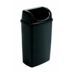 Gettacarte con coperchio ad imbocco - linea Noir - 50  lt. - MEDIAL INTERNATIONAL