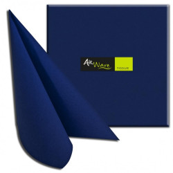 Blue color 40X40 Napkin Air Wave line - 1000pcs
