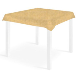 Biodegradable and Compostable Tablecloth FABRIC AIRLAID DECOR AMBER 100X100cm. - 100pz.