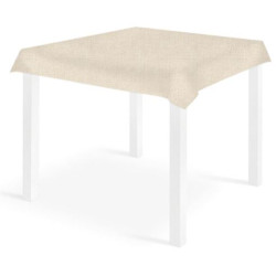 Biodegradable and Compostable Tablecloth FABRIC AIRLAID DECOR IVORY 100X100cm. - 100pz.