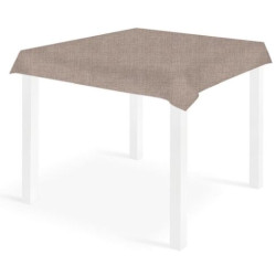 Biodegradable and Compostable Tablecloth FABRIC AIRLAID DECOR COCOA 100X100cm. - 100pz.