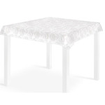Biodegradable and Compostable Tablecloth FLORENCE AIRLAID DECOR PEARL - 100pcs.