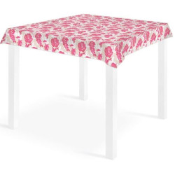 Biodegradable and Compostable Tablecloth GARDEN AIRLAID DECOR FUCHSIA 100X100cm. - 100pz.