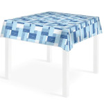 Biodegradable and Compostable Tablecloth KUADRA AIRLAID DECOR BLUE - 100pcs.