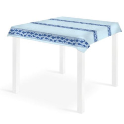 Biodegradable and Compostable Tablecloth MAREA AIRLAID DECOR BLUE 100X100cm. - 100pz.