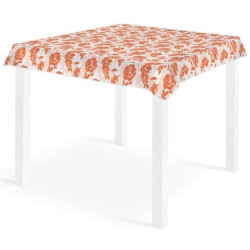 Biodegradable and Compostable Tablecloth GARDEN AIRLAID DECOR TERRACOTTA 100X100cm. - 100pz.