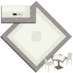Biodegradable and Compostable Tablecloth WINE AIRLAID DECOR CRETE - 100pcs.