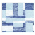 Biodegradable and Compostable Tablecloth KUADRA AIRLAID DECOR BLUE - 100pcs.