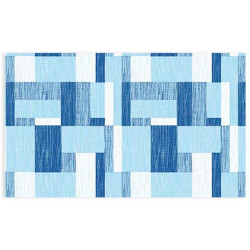 Biodegradable and Compostable Placemat KUADRA AIRLAID DECOR BLUE - 1000pcs.