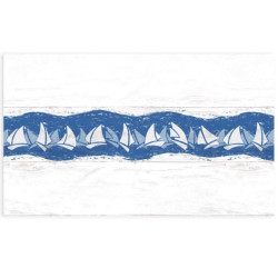 Biodegradable and Compostable Placemat BARCHE AIRLAID DECOR BLUE - 1000pcs.