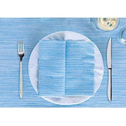 Costes blue 40X40 Napkin Spunlace MICRO NUVOLA line - 800pz