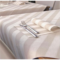 Band Sabbia Airlaid Tablecloth 100x100 PLUS line - 100pcs