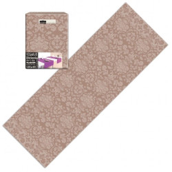 Runner You & Me 120x48 Airlaid Victoria cappuccino -  200pz