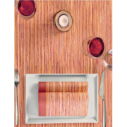 Tablecloth Woody bordeaux 100x100 Airlaid PLUS line 100 pz