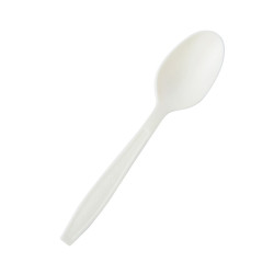 Compostable Biodegradable Spoons in PLA - 250pcs.