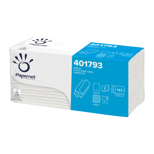 SPECIAL Z folded Papernet cellulose towel SPECIAL Z folded Papernet cellulose towel