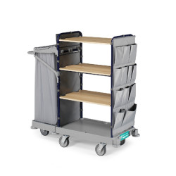 TTS Green Hotel 904 Linen Trolley
