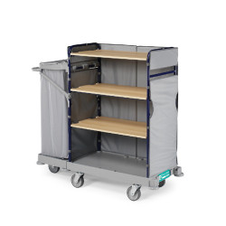 TTS Green Hotel 920 Linen Trolley