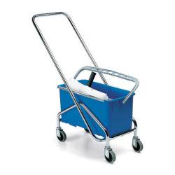 Carrello pulizia professionale TTS in acciaio
