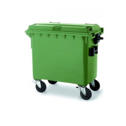 Contenitore In Plastica Quattro Ruote Medial Contivia4 1100lt