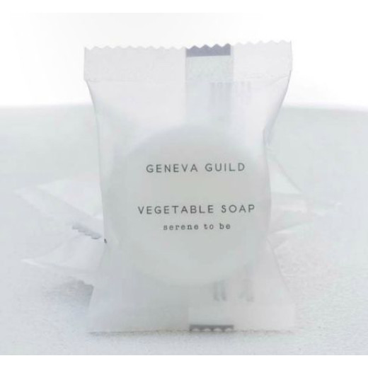 Sapone Vegetale Flow Pack 20gr. Linea Gfl Geneva Guild - 250pz Sapone Vegetale Flow Pack 20gr. Linea Gfl Geneva Guild - 250pz