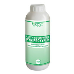 Insetticida Antilarvale Zanzare Copyr Pyryproxyfen 750g x 12pz