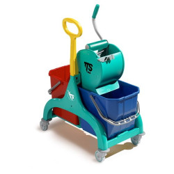 Carrello Pulizia Professionale TTS Nick Verde Dry 50lt