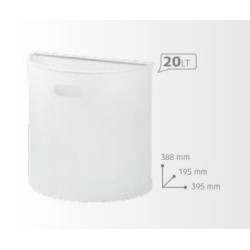 Gettacarte Murale Metallo Bianco Medial Miluna Pura