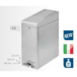Contenitore Sacchetti Igienici Acciaio Inox Medial Brinox