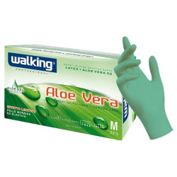Walking Aloe Vera Latex Gloves - 1000 pcs