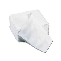 Tovaglioli Bianchi 2 veli cm.33x33 - 48x50pz