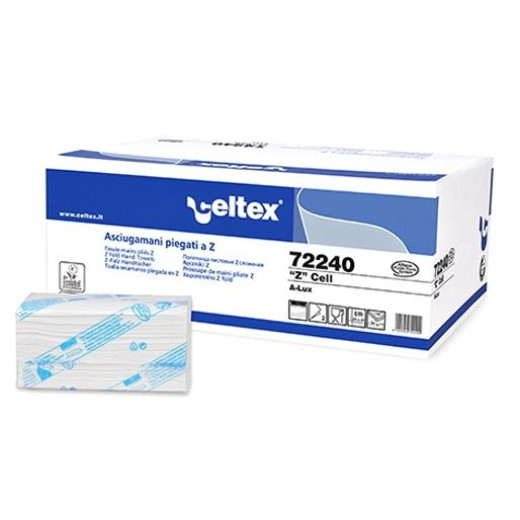 Asciugamani Di Carta a "Z" pura cellulosa 2 Veli 3750 pz Asciugamani Di Carta a "Z" pura cellulosa 2 Veli 3750 pz