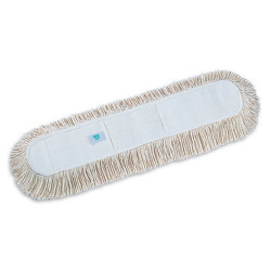 Frangia per spolvero con tasche Ricambio In Cotone - varie misure 