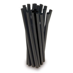 Black Straws -150 pcs