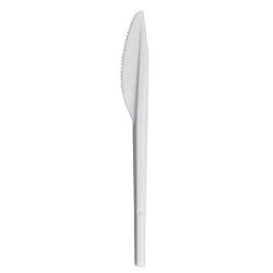 Coltelli In Plastica Bianchi - 10x100pz