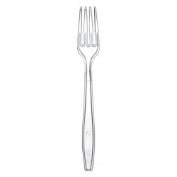 Forchette In Plastica Trasparenti - 10x100pz