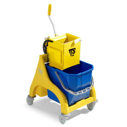 Carrello pulizia professionale TTS Nick Giallo 25lt