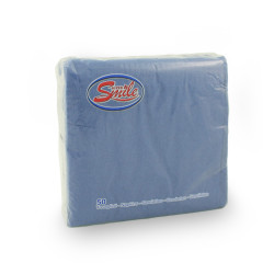 Tovaglioli Di Carta Blu cm.33x33 - 24x50pz