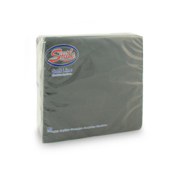 Tovaglioli Di Carta Neri cm.33x33 - 24x50pz