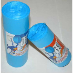 Sacchi per spazzatura colore celeste - 750pz.