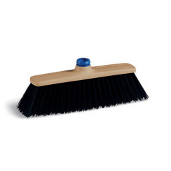 Scopa Industriale In PVC Con Supporto In Legno 35cm